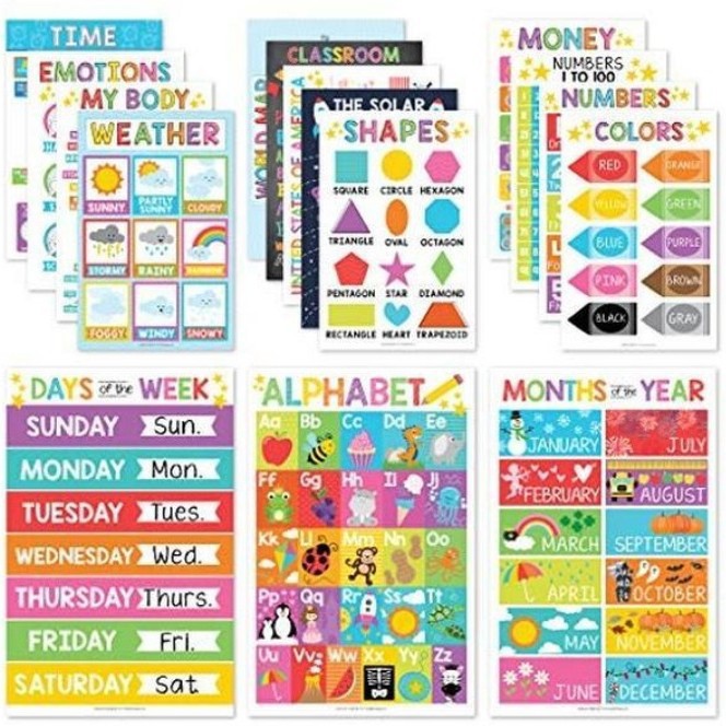 Calm Corner Poster 12 Calm Wall Art Suitable For Classroom Decoration