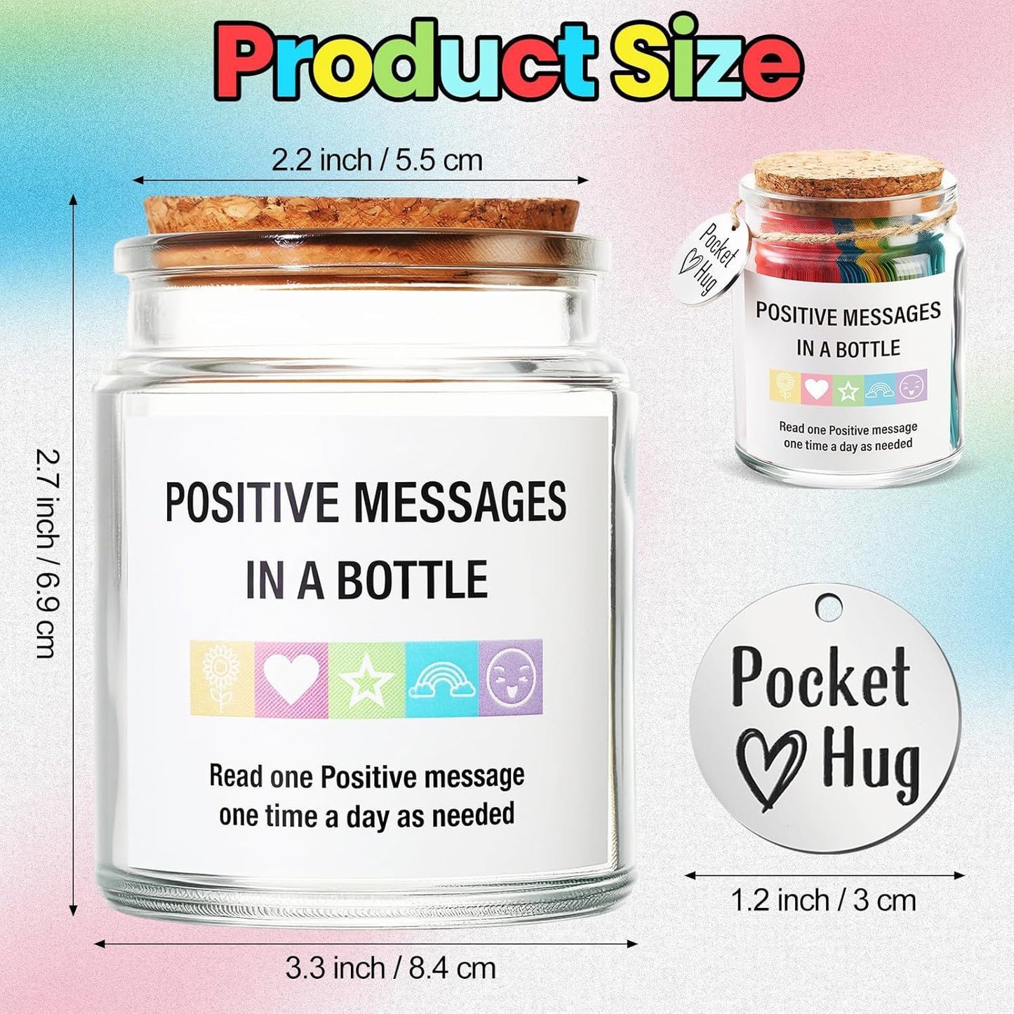 90 Mental Health Affirmation Messages Jar